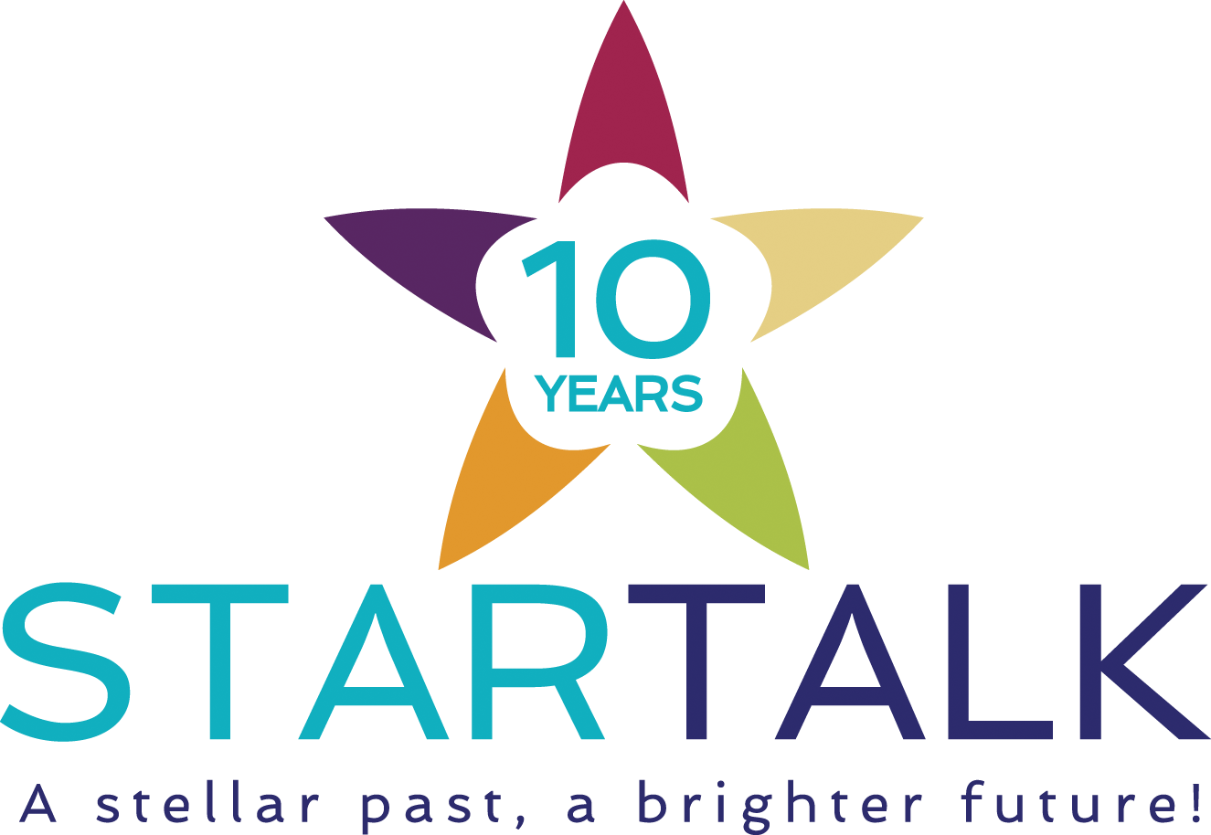 STARTALK 10 yr logo