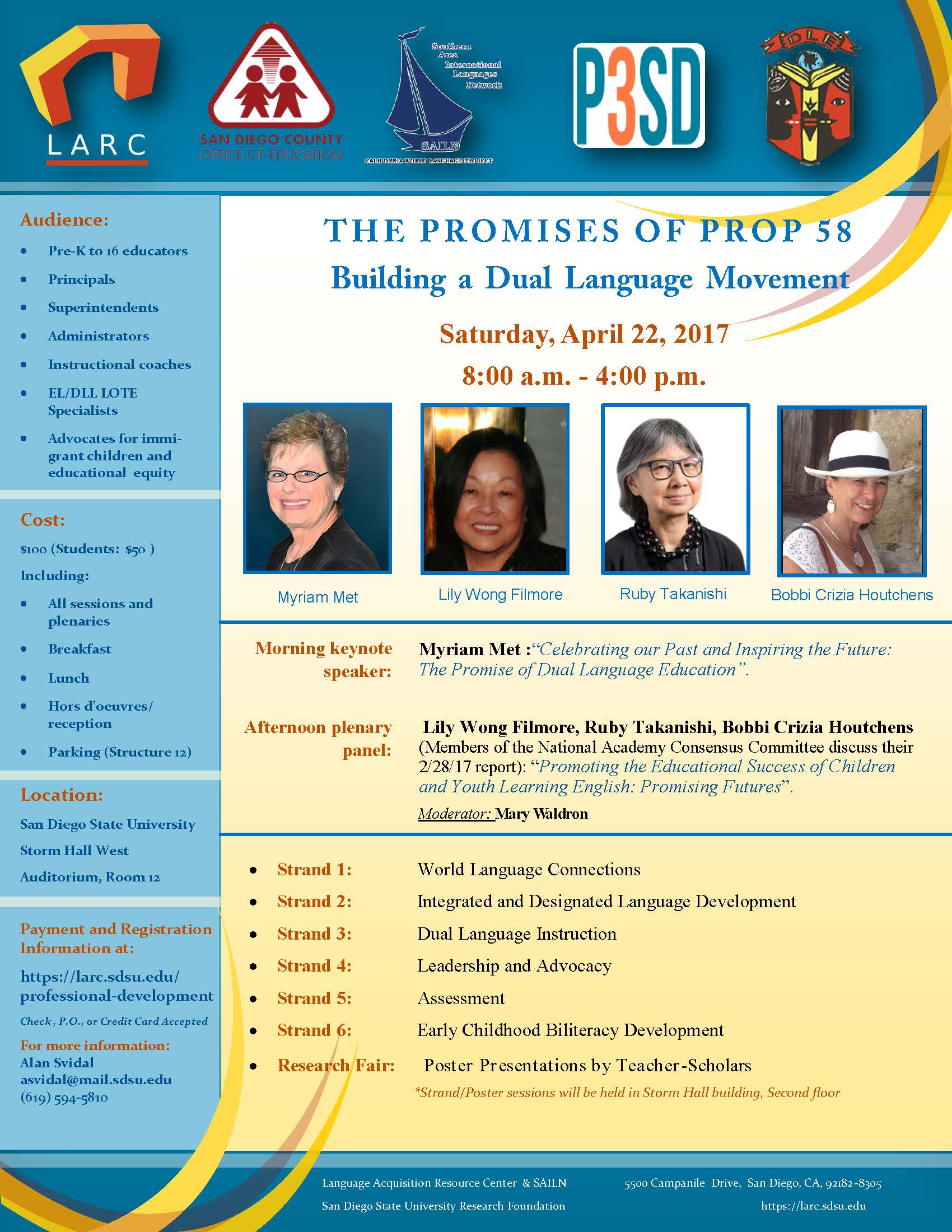 Dual language flyer
