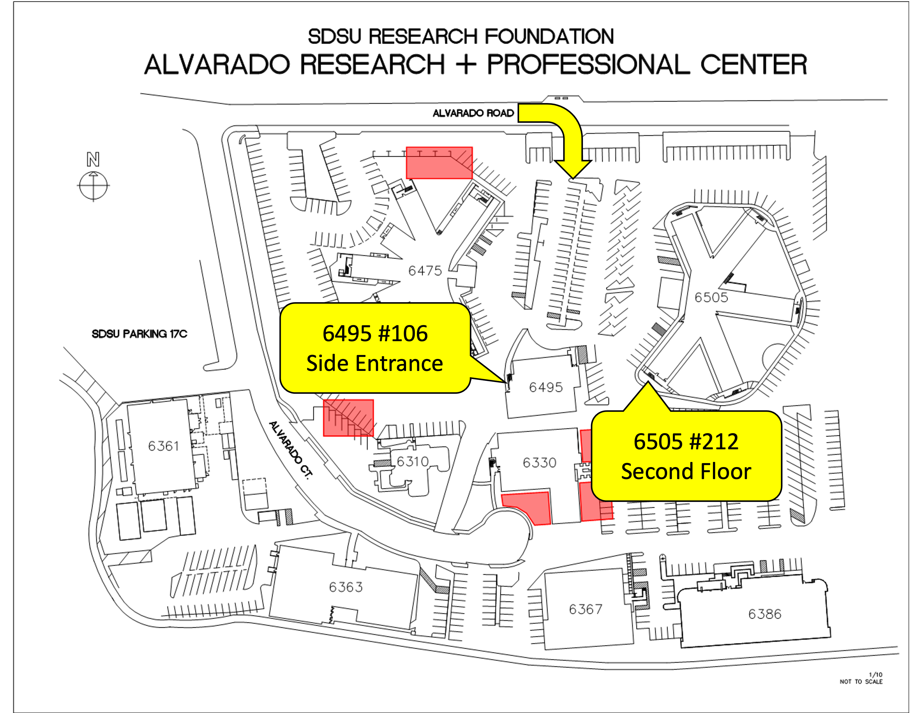 Alvarado classroom map image